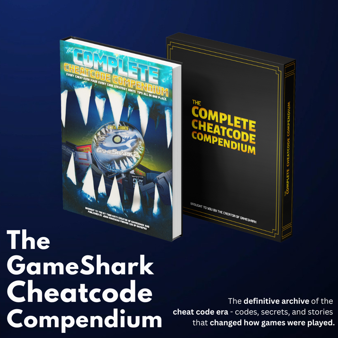 GameShark Codes Book + 500 In Vault