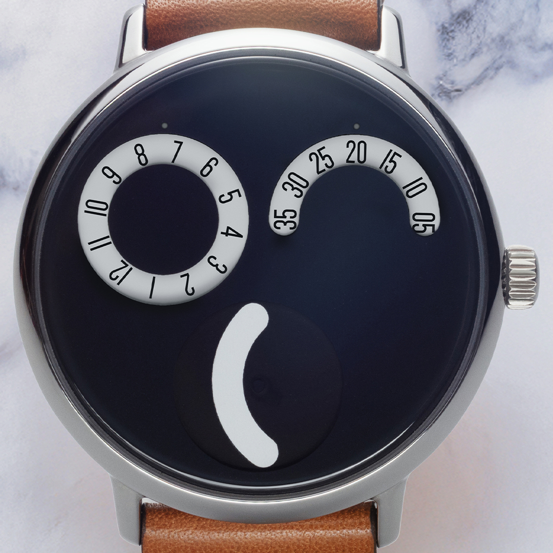 Stainless Steel Watch That Smiles Back