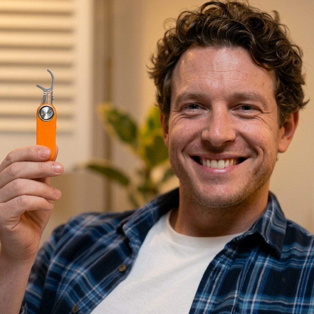 The Titanium Floss Tool That Lives On Your Keychain