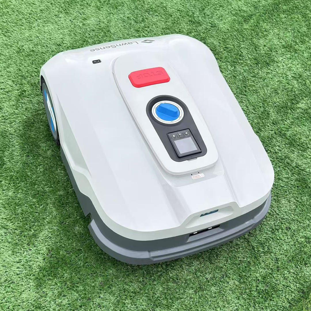 Wire-Free RTK Mower With AI Precision