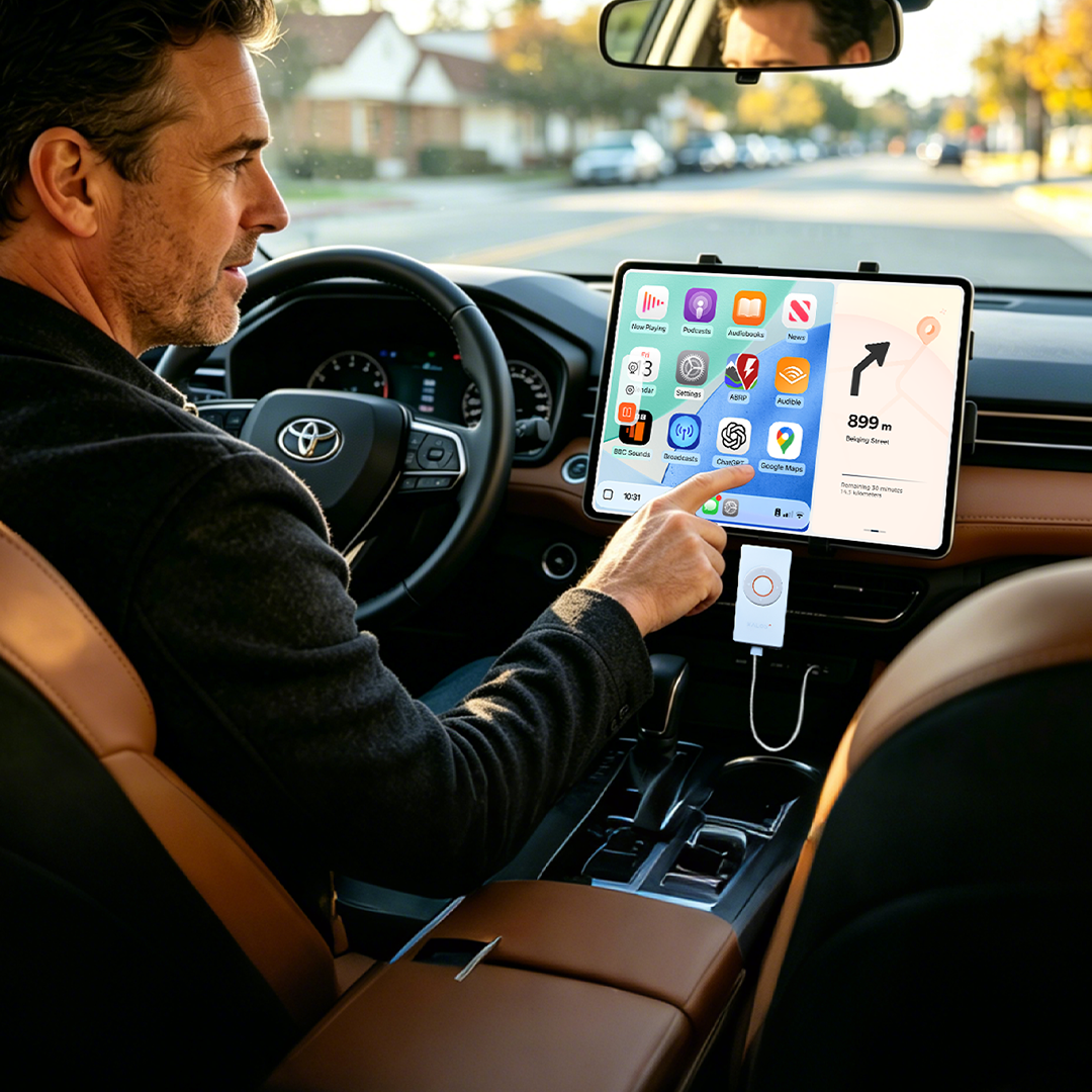 Turn Your Tablet Into A Smart Car Dashboard