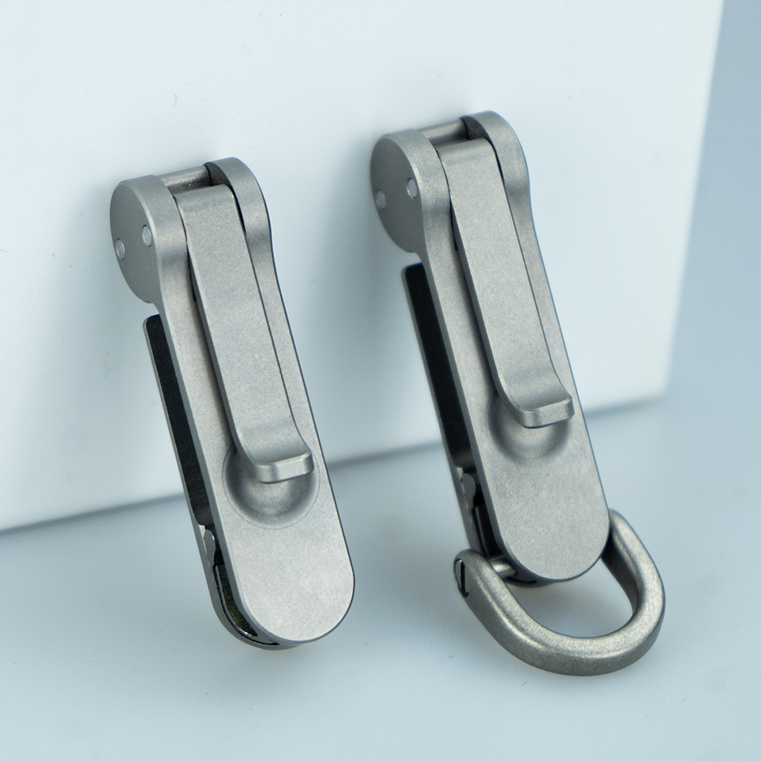 Titanium Locking Keychain Clip