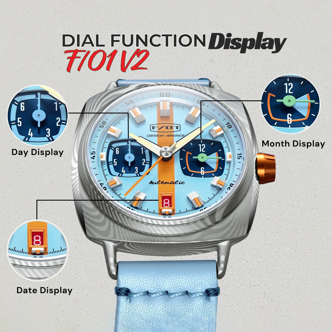 The 70s Racing Watch Reborn