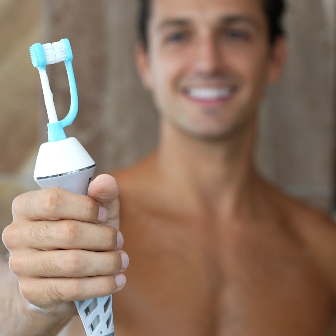Water Flossing Straight From Your Shower