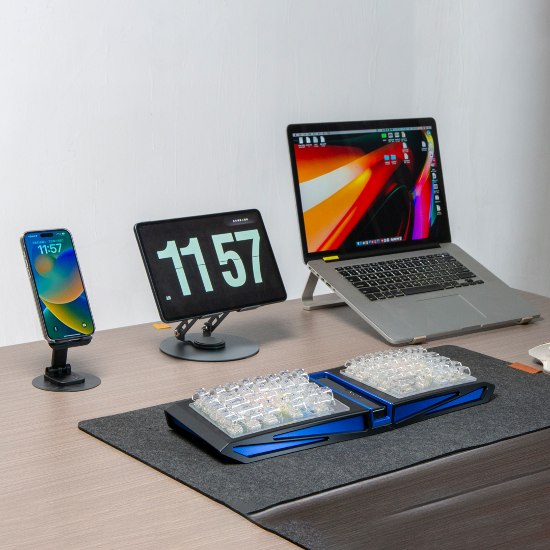 The Hall-Effect Keyboard With IPS Display