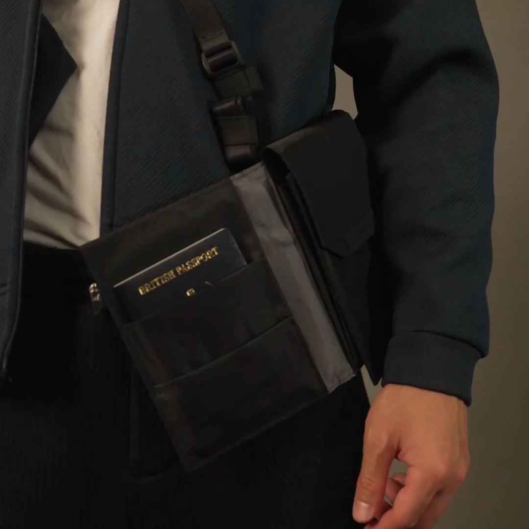 Modular Passport Wallet with Double Lock