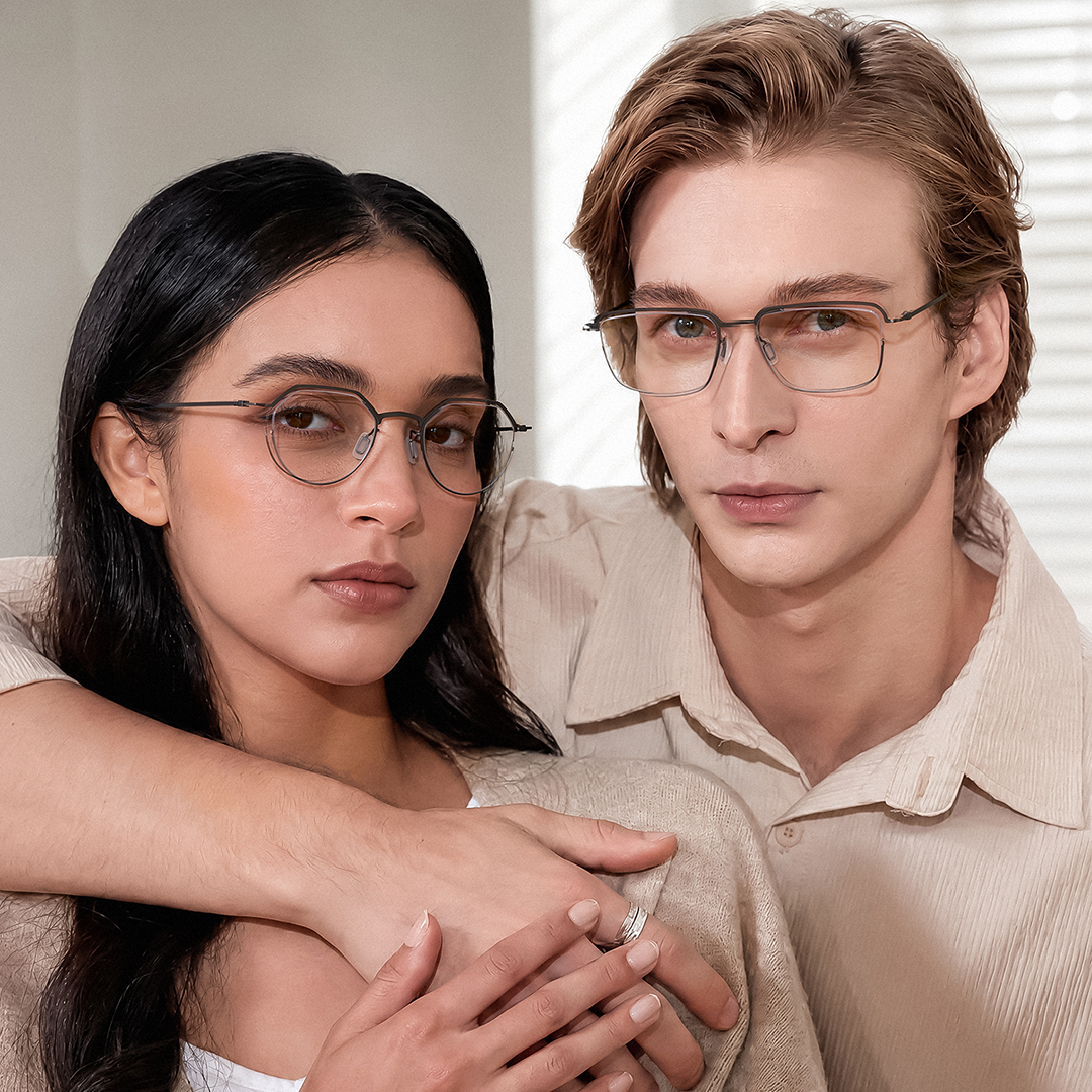 180° Flex Titanium, Feather-Light Glasses
