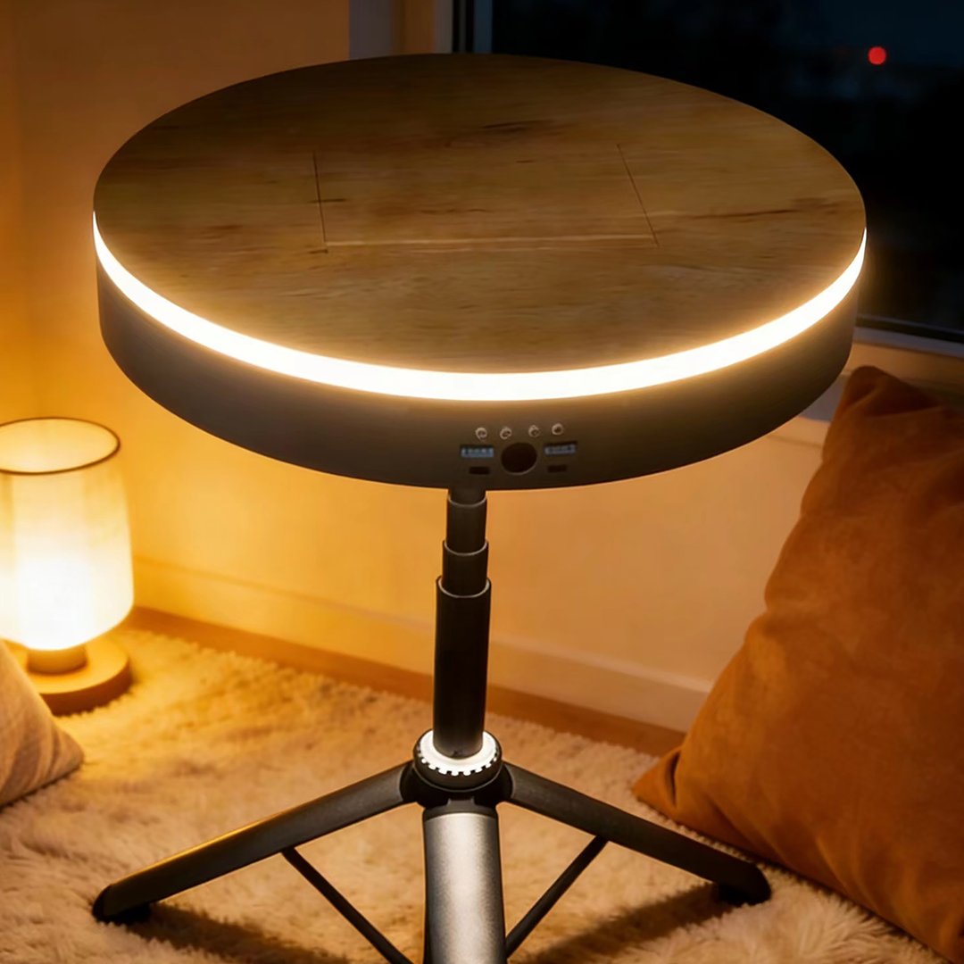 Modular Outdoor Table With Power
