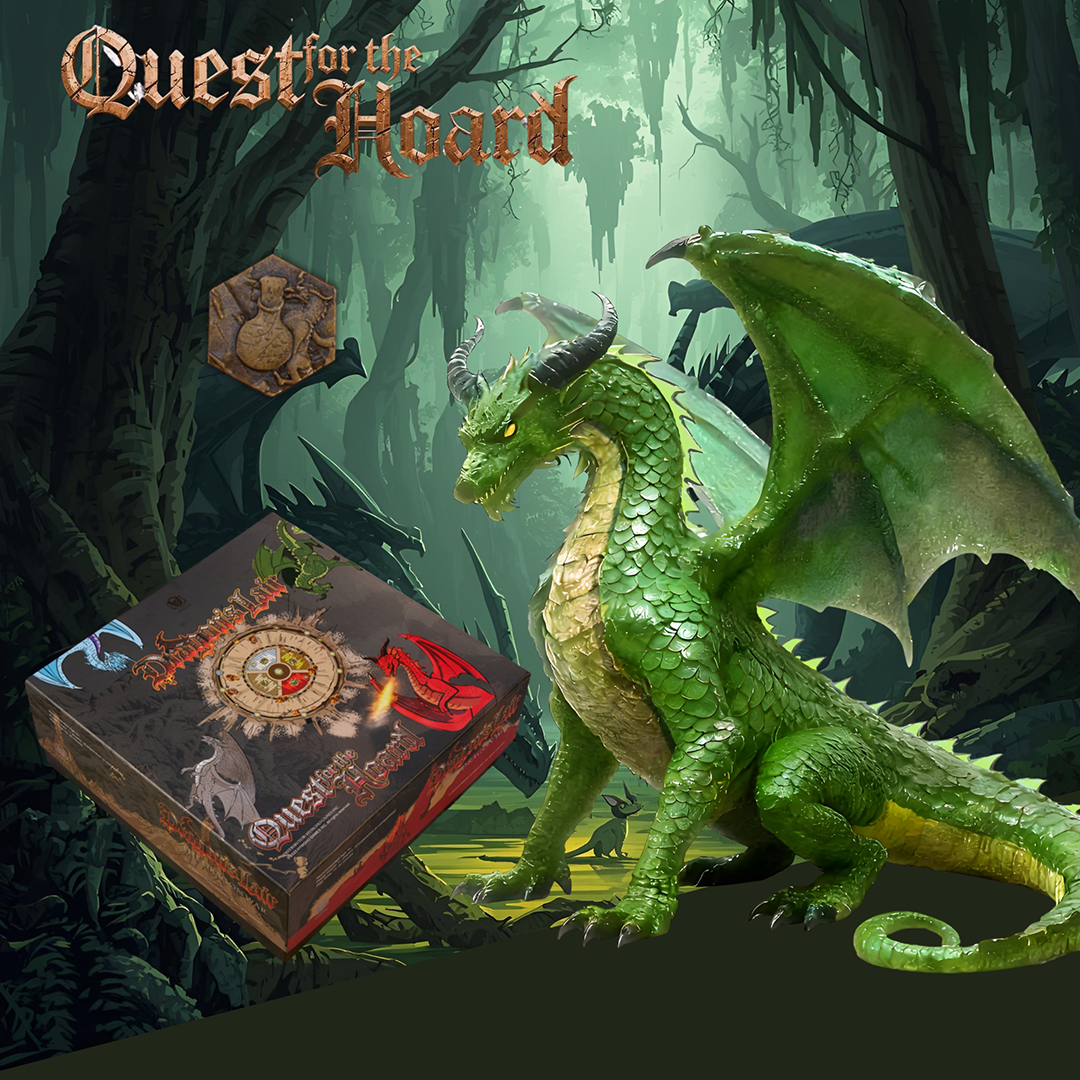 Dragon-Hunting Board Game With Betrayal