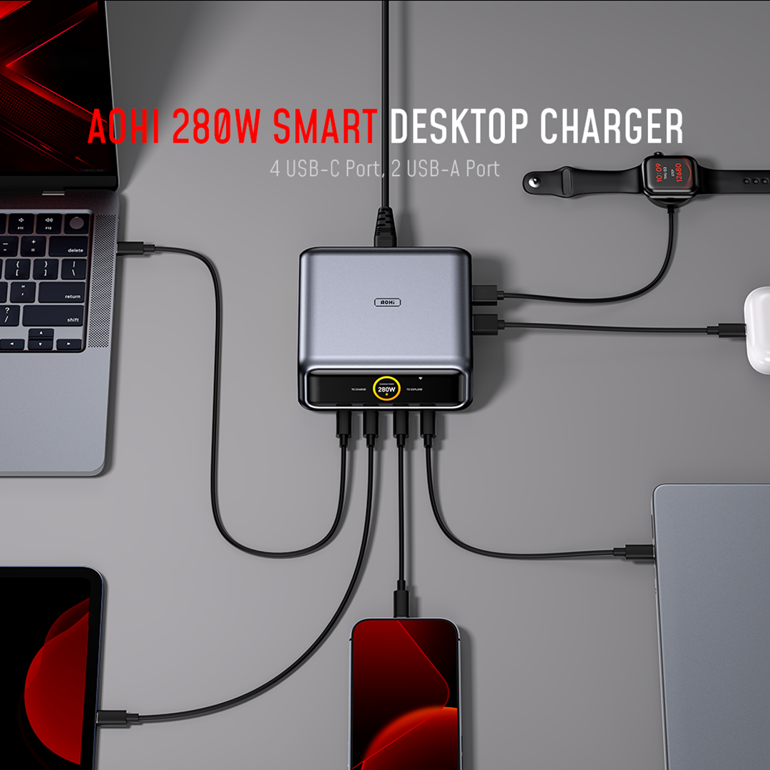 Power Hub For Six Devices