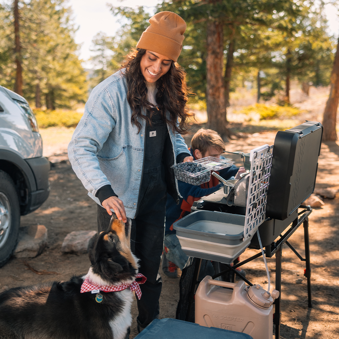 A Complete Camp Kitchen in One Box