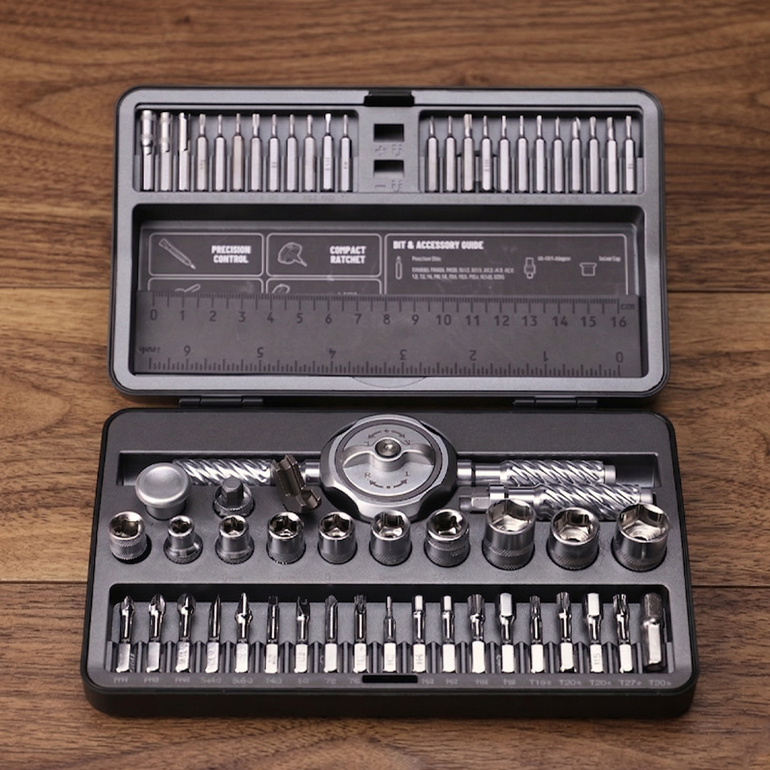 62-in-1 Modular Ratchet Kit