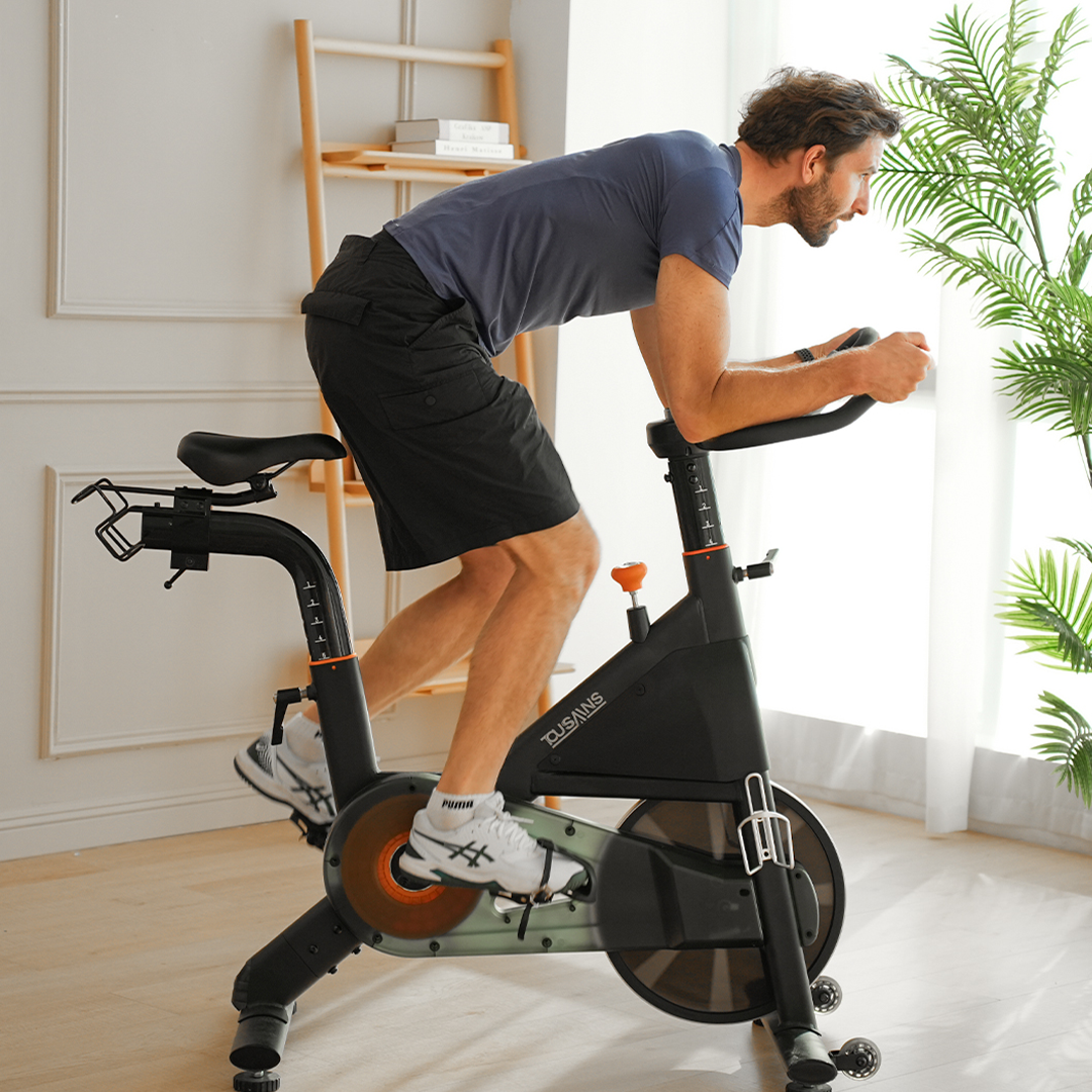 AI-Driven Spin Bike With Game Training