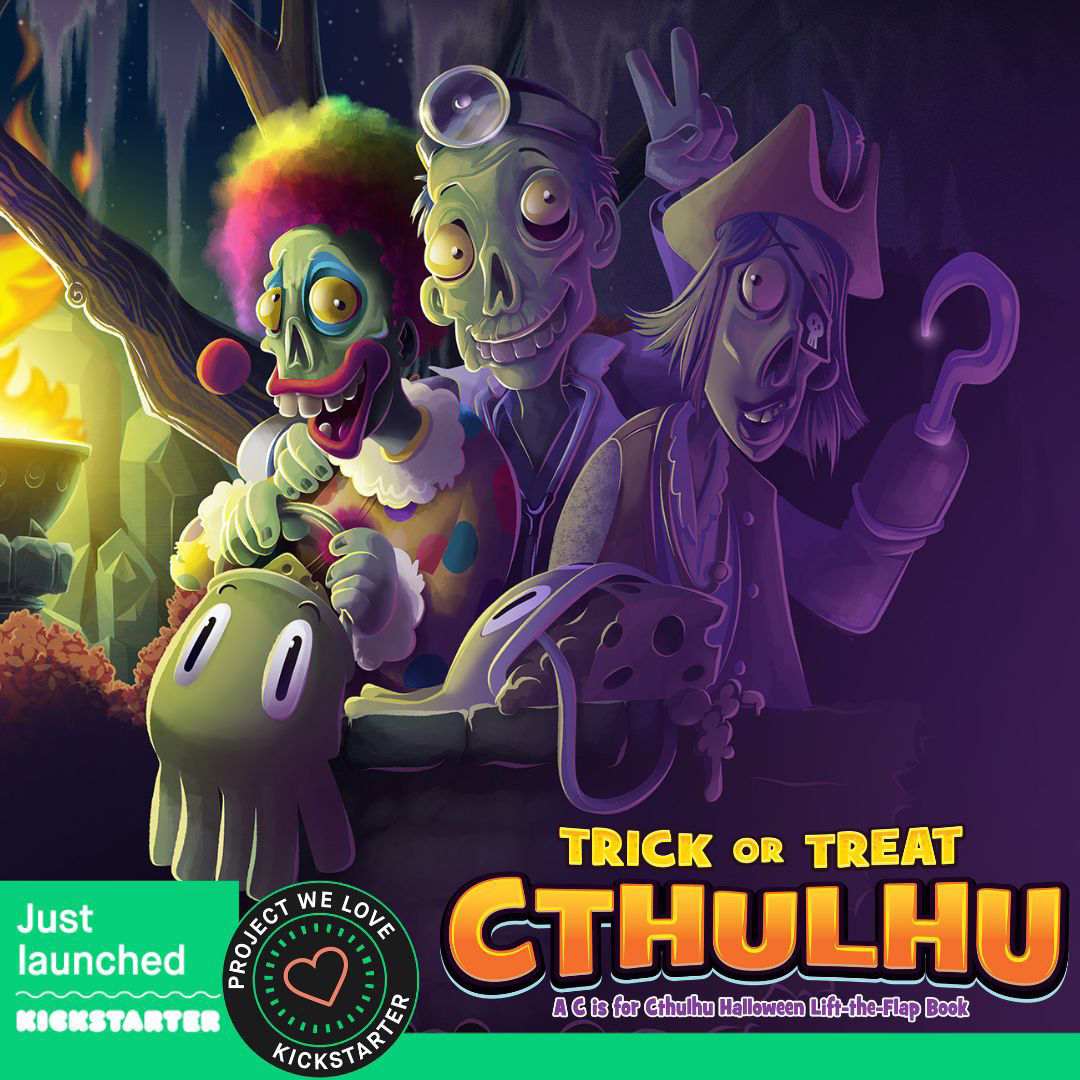 Interactive Lovecraftian Halloween Book