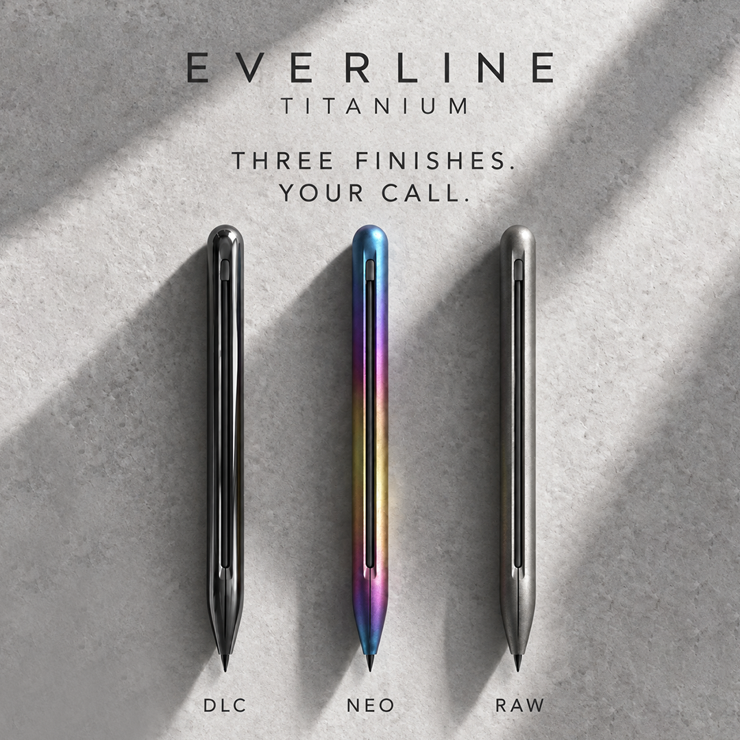 A Titanium Pen That Changes With The Refill