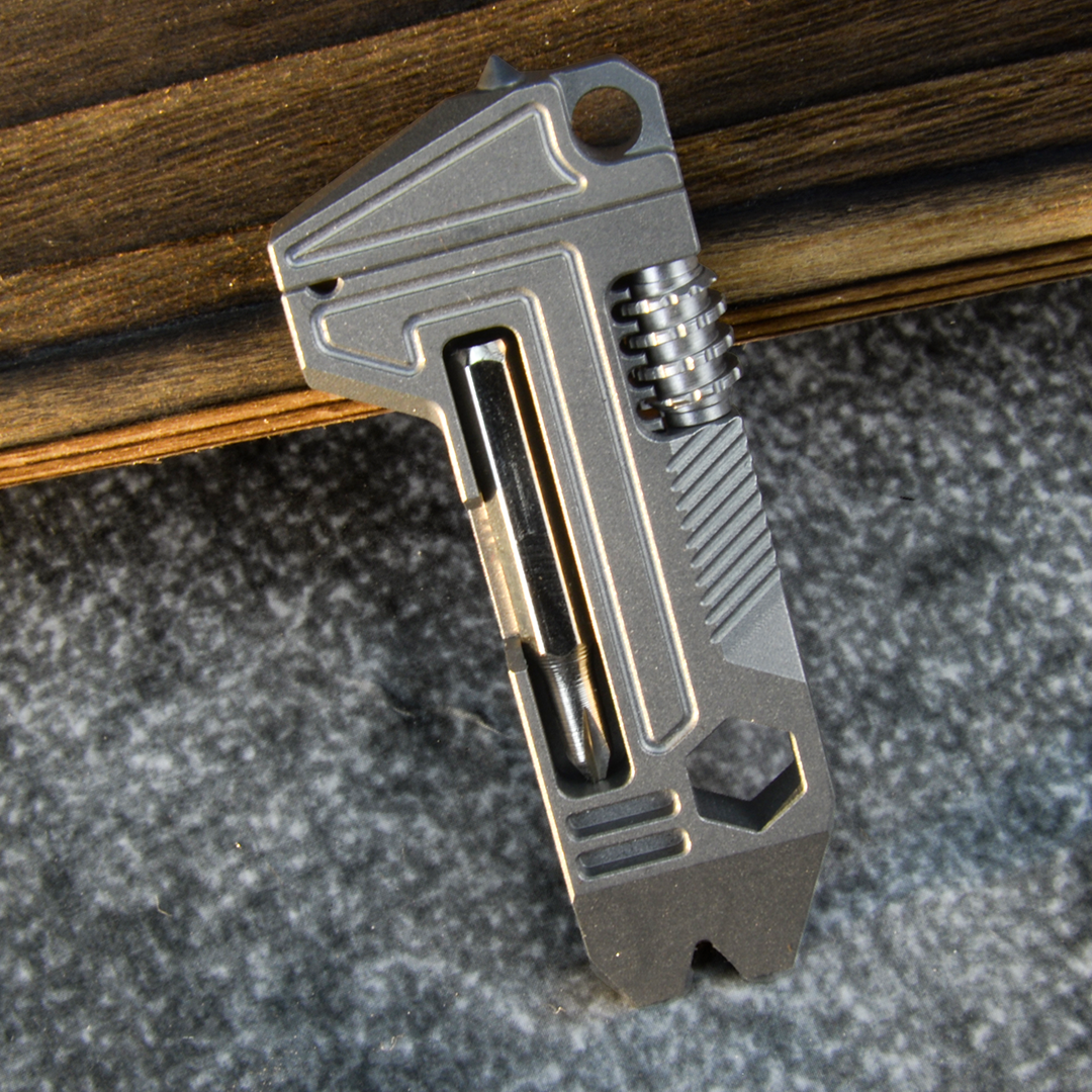 Precision Meets Portability in This Titanium Mini Tool