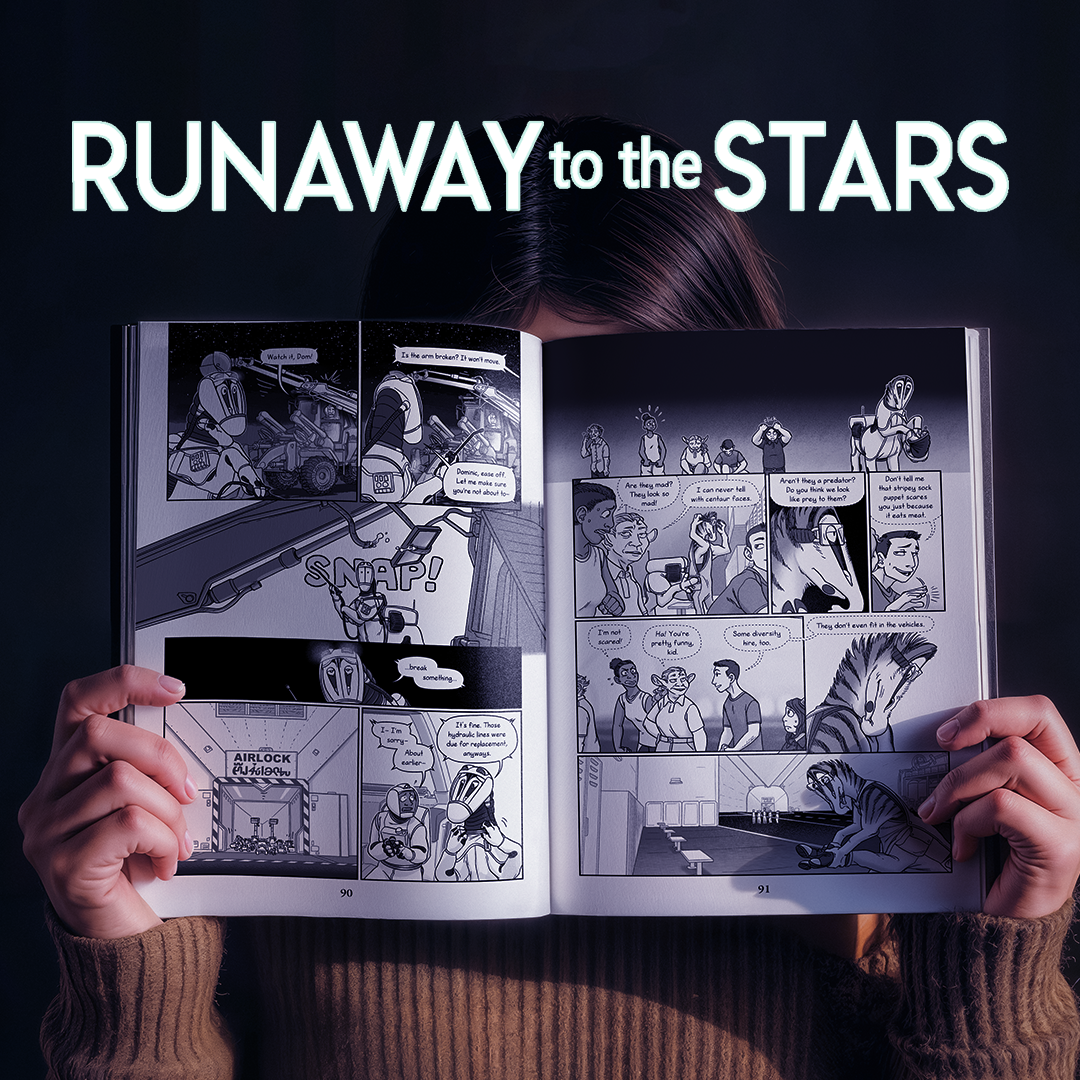 A Hard Sci-Fi Escape Webcomic