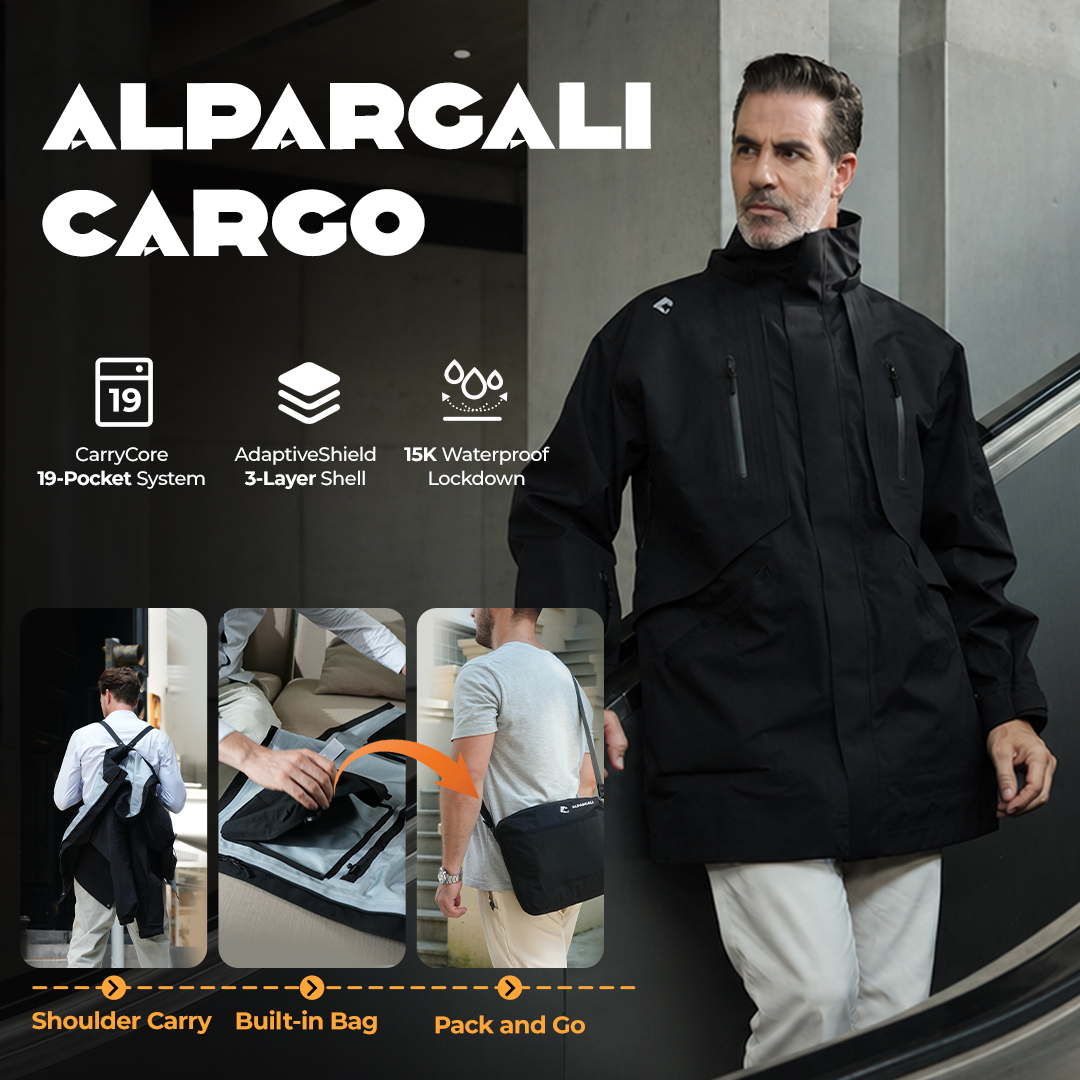 All Weather Cargo Trench Built For Hybrid Life