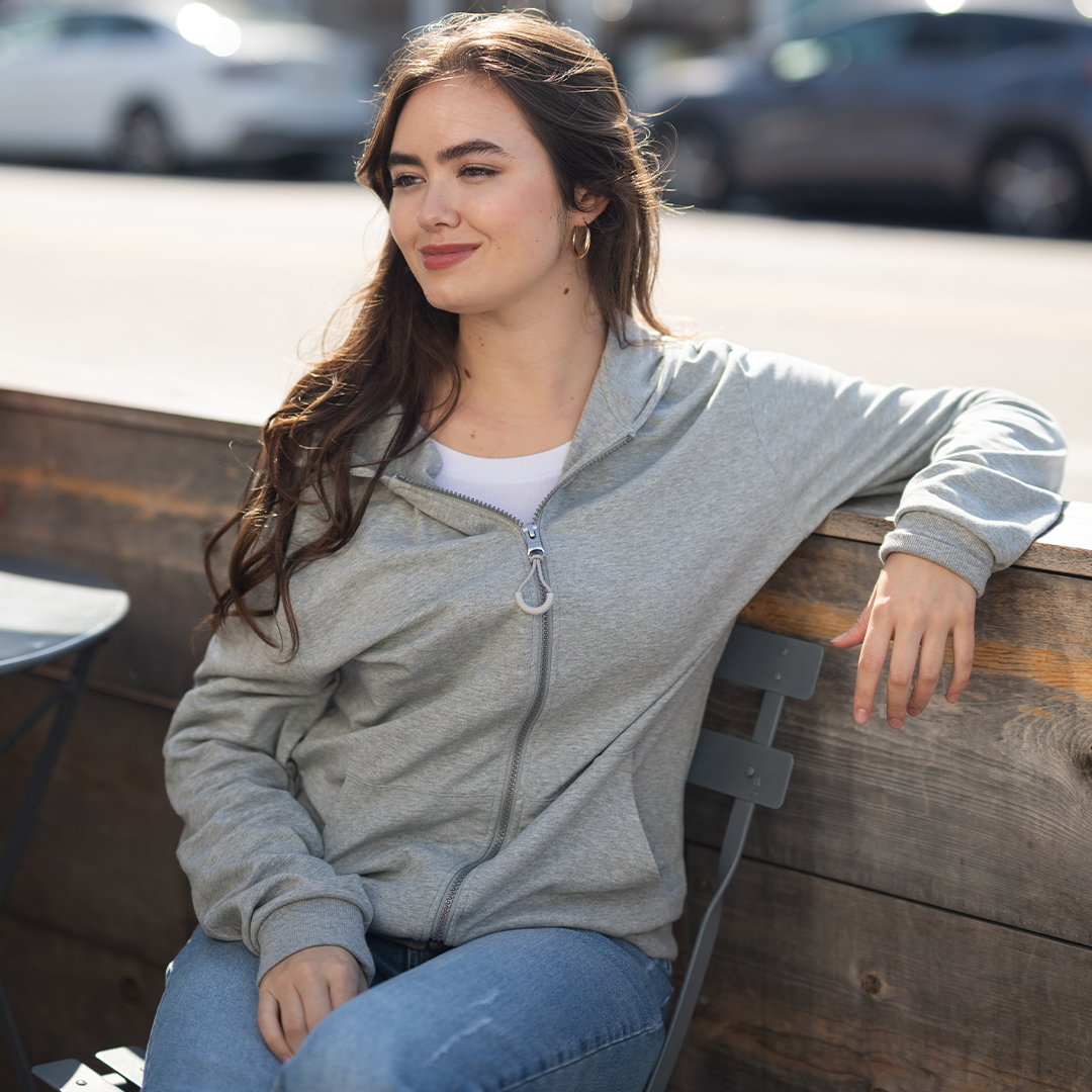 The Hoodie That Zips Instantly