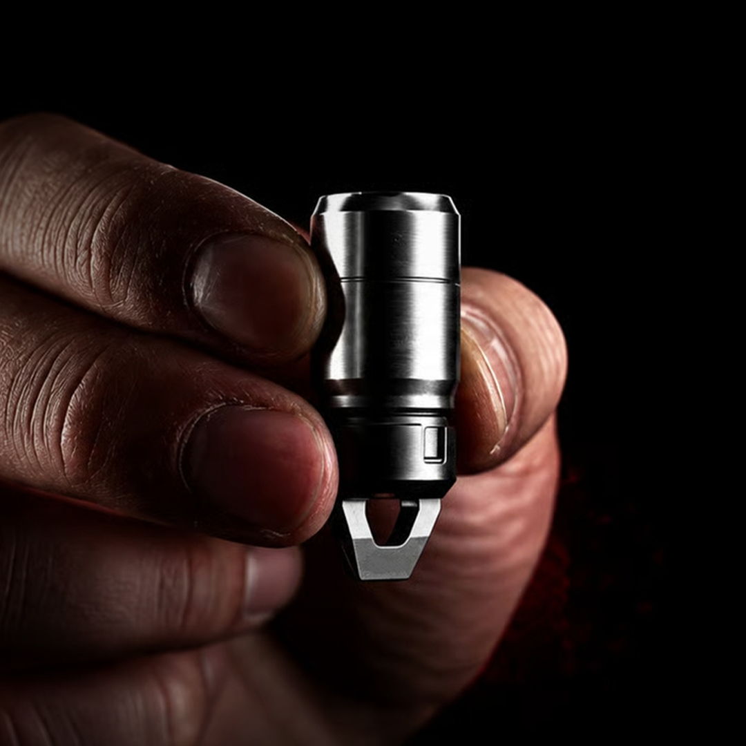 Keychain Flashlight With Spare Power
