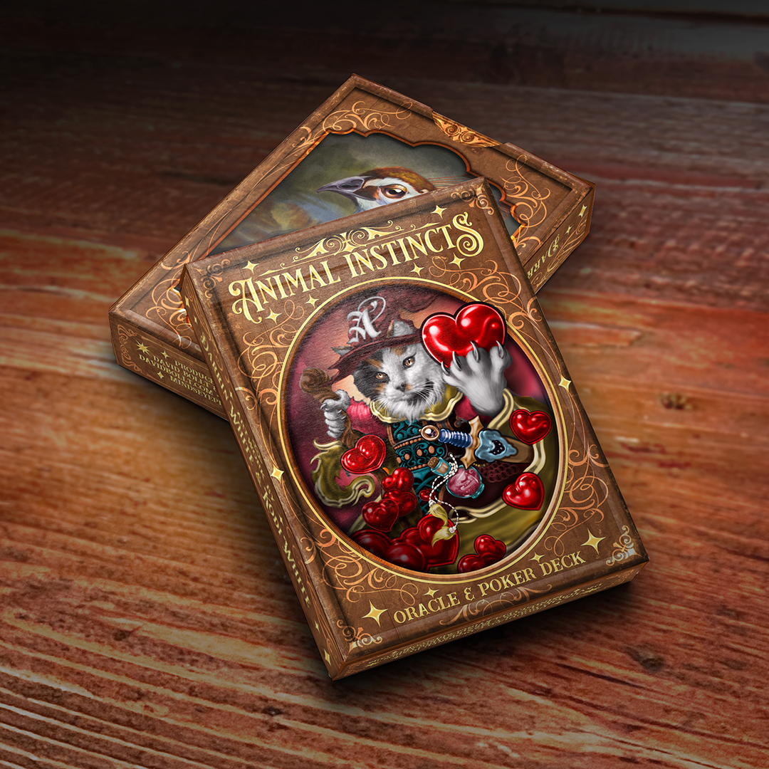 Lushly-Illustrated Playing & Oracle Card Deck