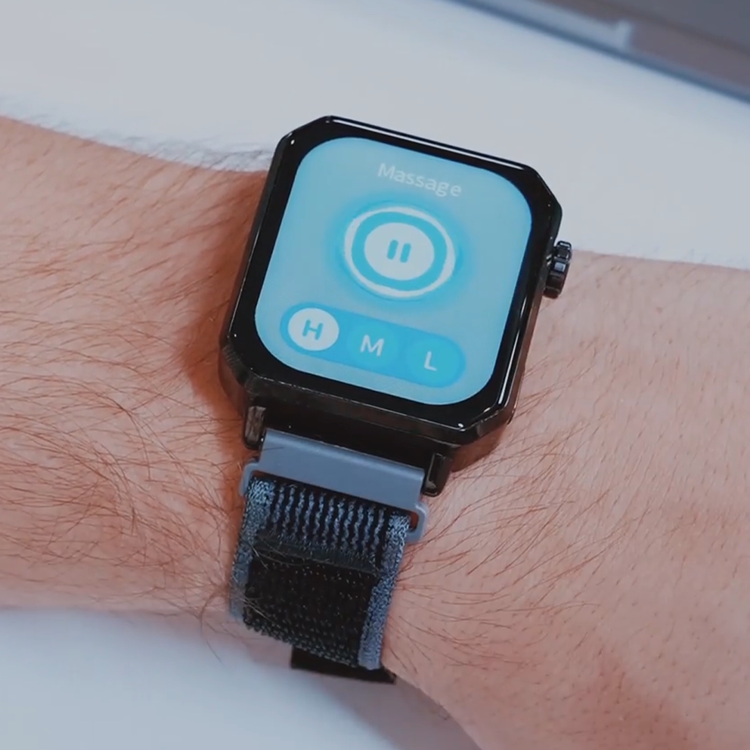 Microcurrent Smartwatch For Energy And Sleep