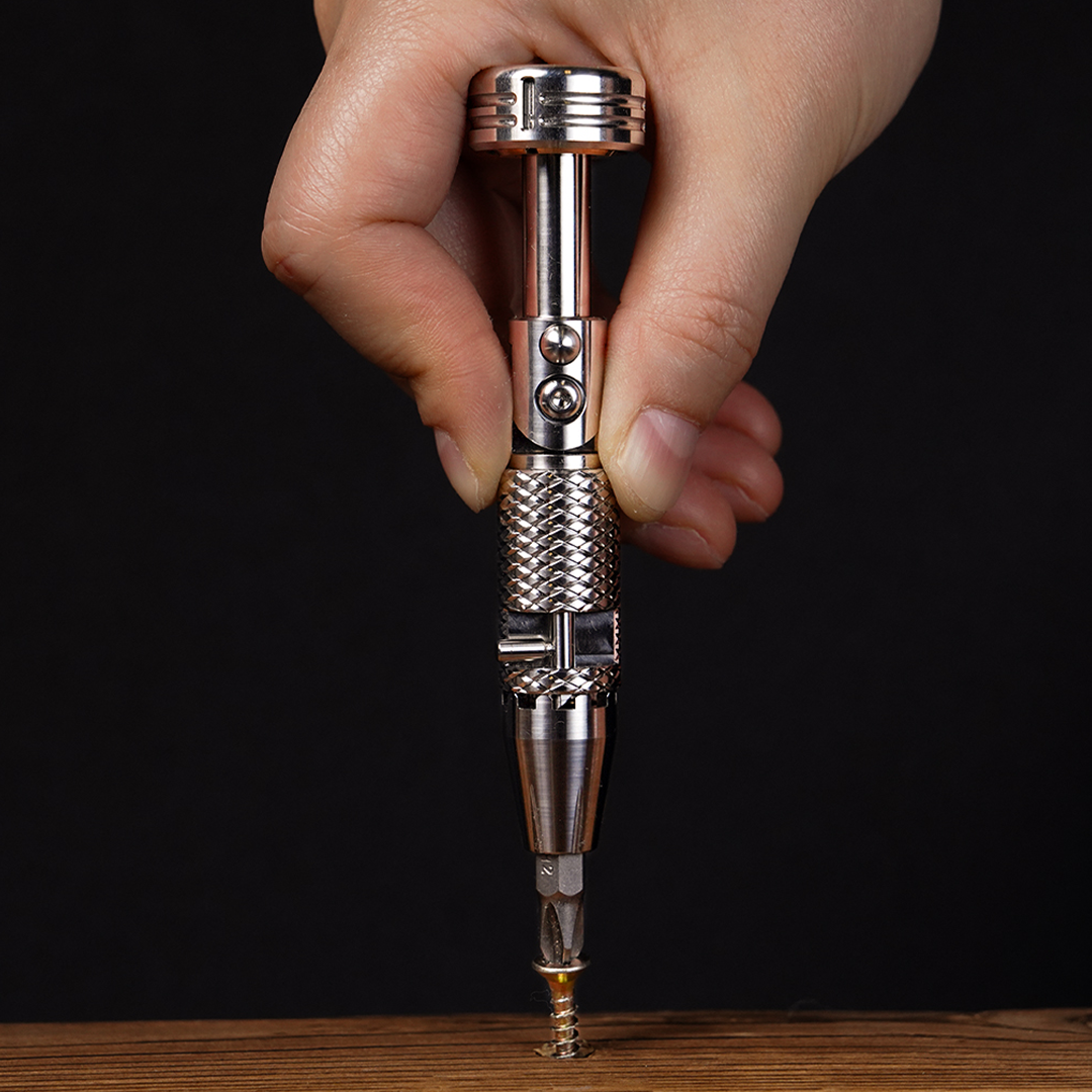 Titanium Ratchet With Modular Bit System