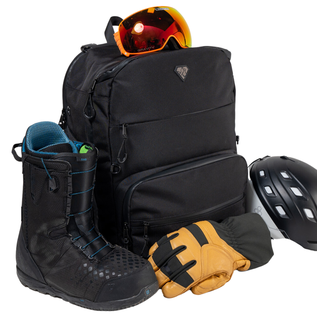 The All-In-One Ski Boot Bag & Weekend Carry-On Backpack