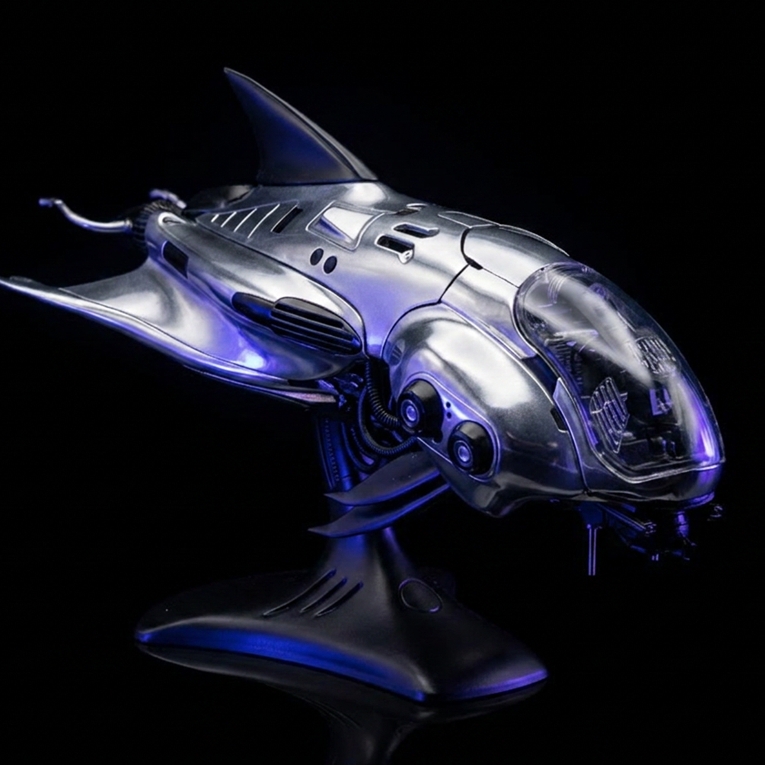 Magnetic Mechanical Sculpture With Motion