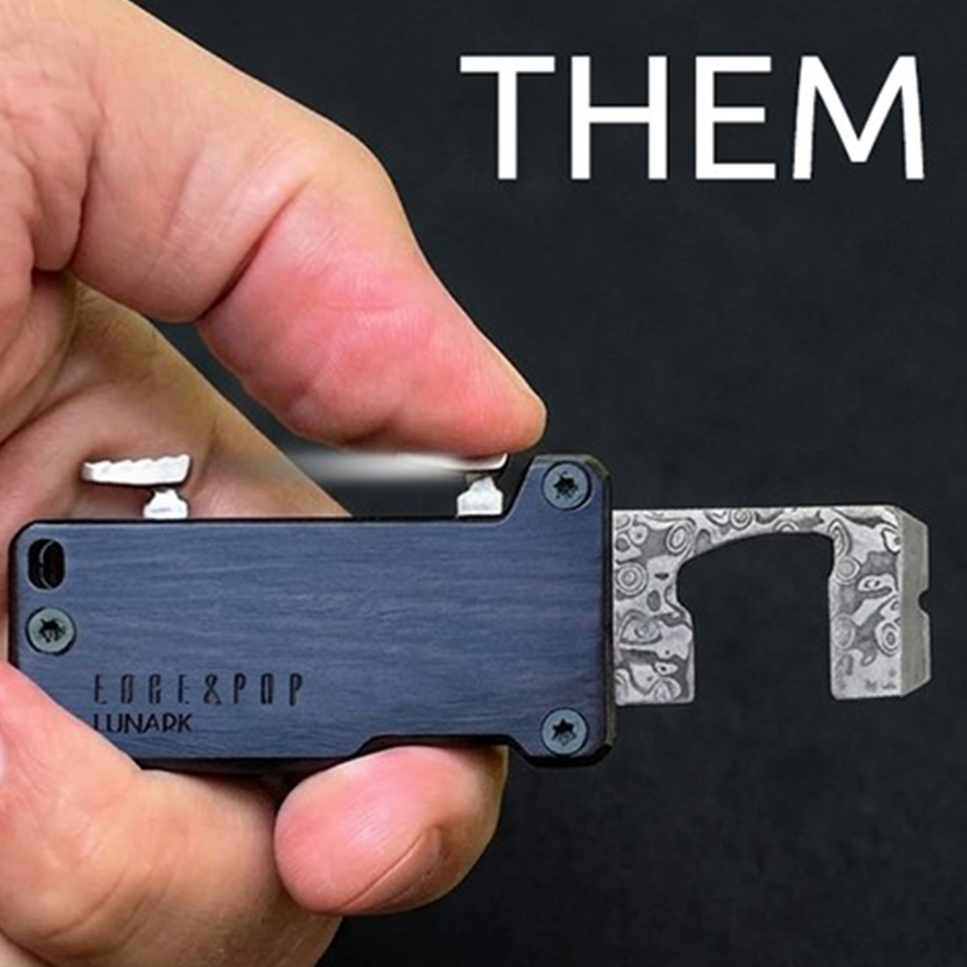 3-In-1 Damascus Pocket Tool