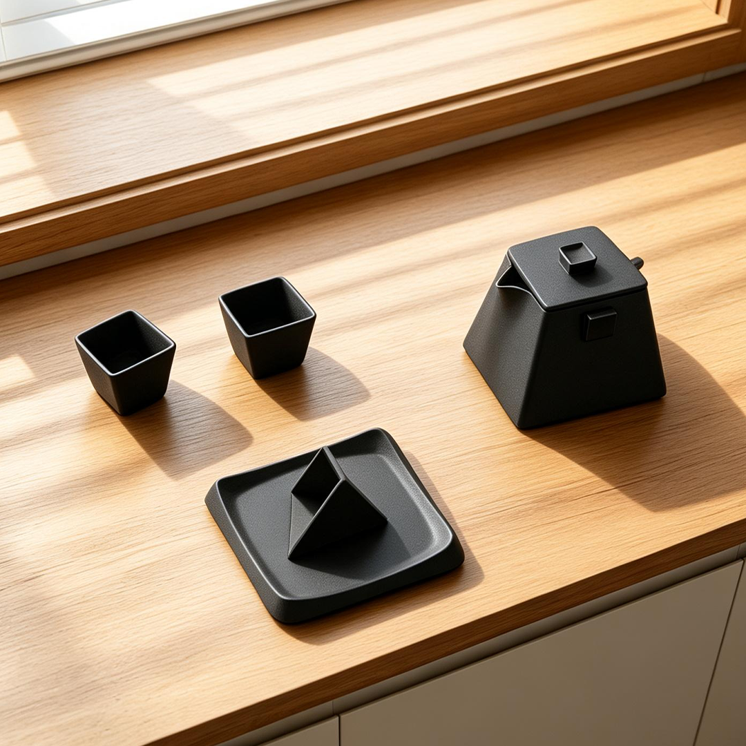 Dual-Brew Ceramic Set For Tea And Coffee Lovers