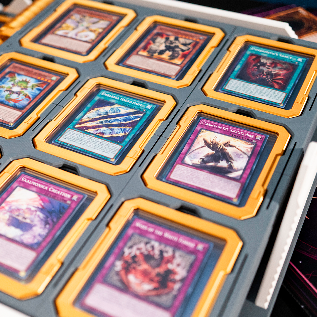 3D-Printable Binder For Trading Cards