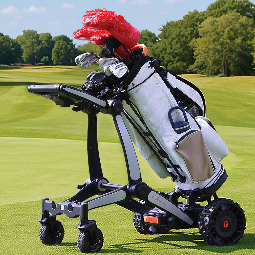 The Robot Caddy With AI Shot Advice