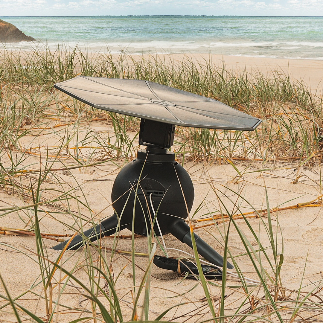 Portable Solar Power, No Cable Chaos