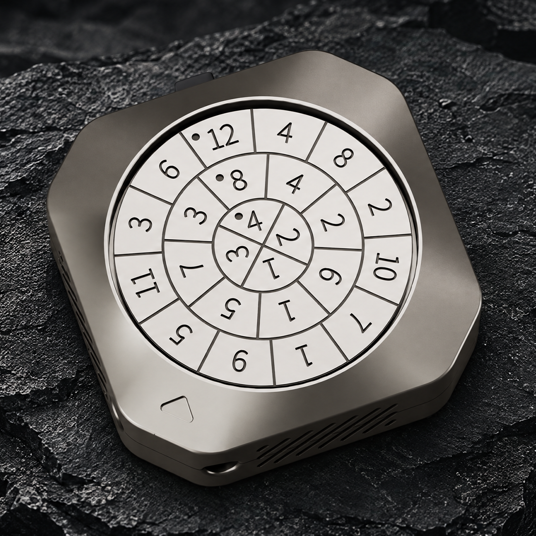 Metal EDC Dice Spinner For Every Game