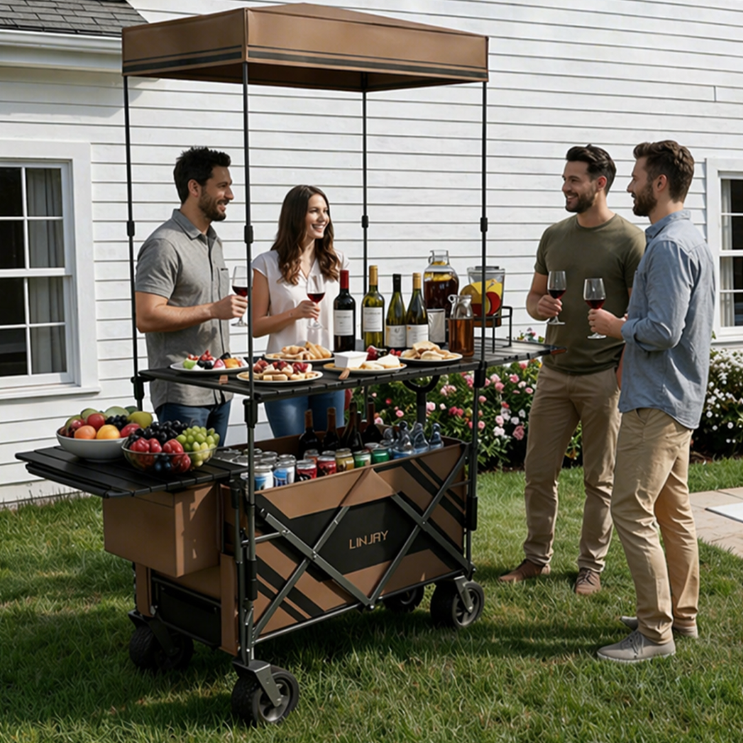 Adjustable Outdoor Setup Wagon
