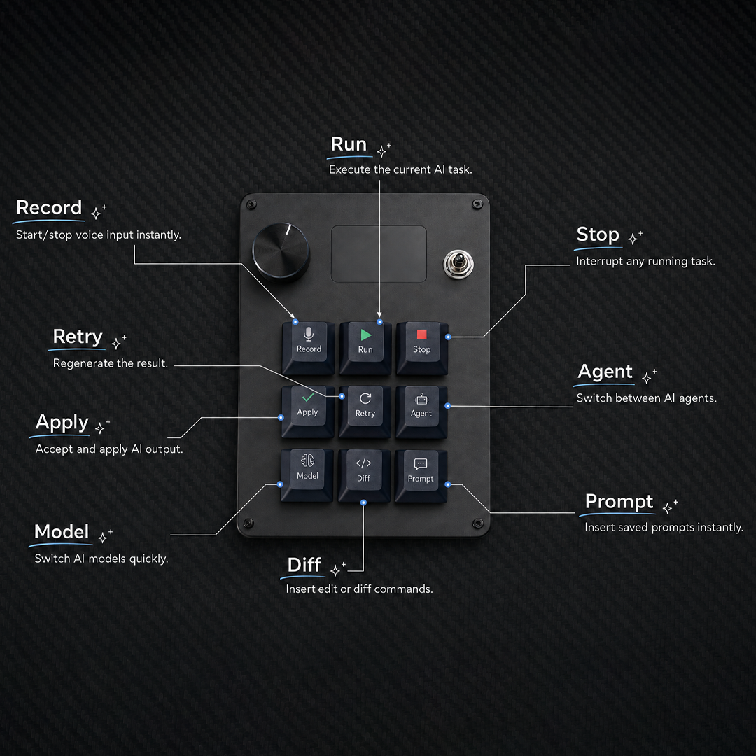 The AI Workflow Console For Your Desk
