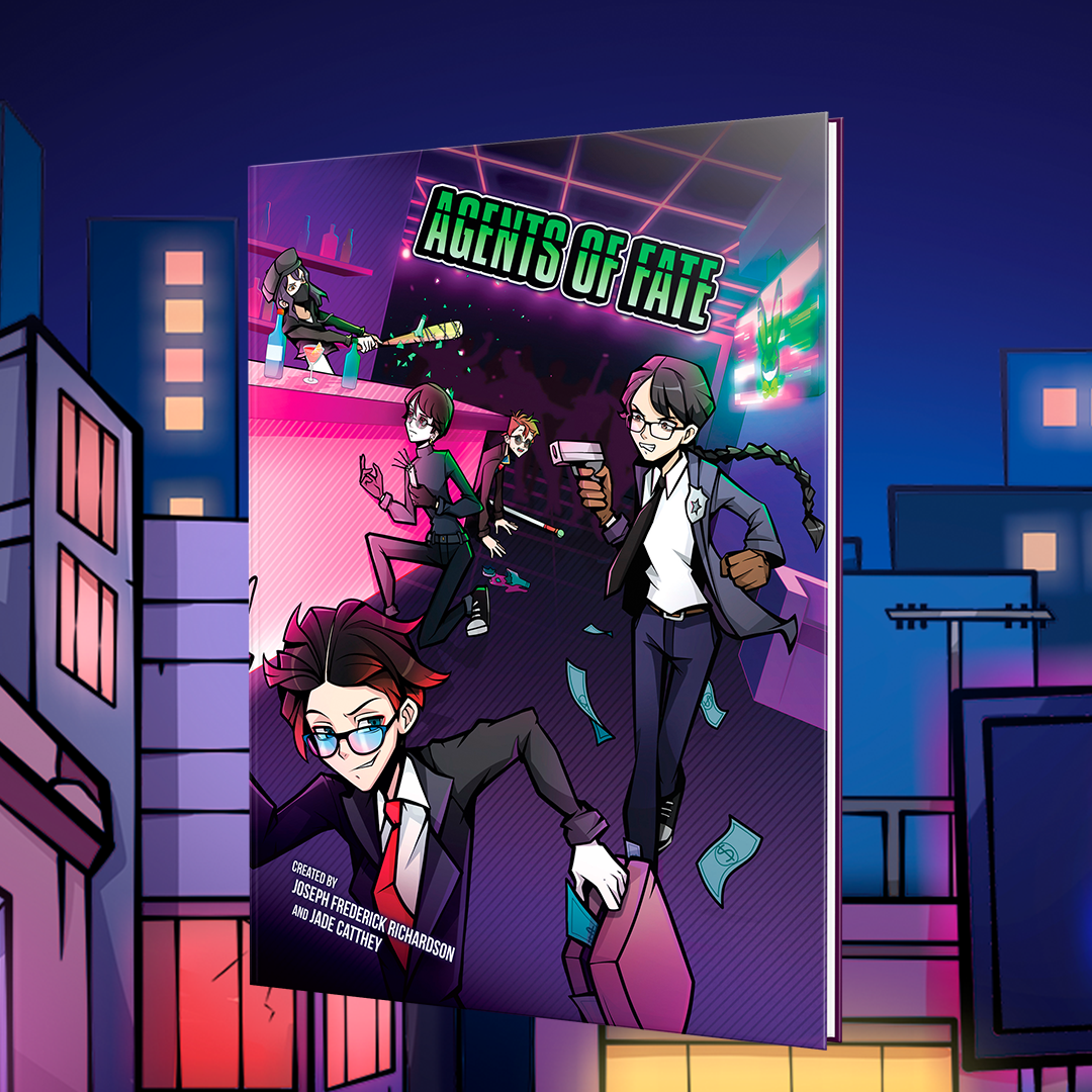 Improv Action Comedy Tabletop Roleplay Game - First Backer
