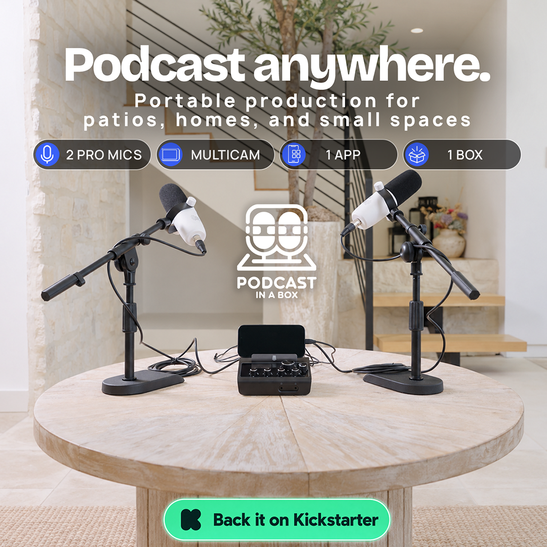 Professional Podcasts Without A Permanent Studio
