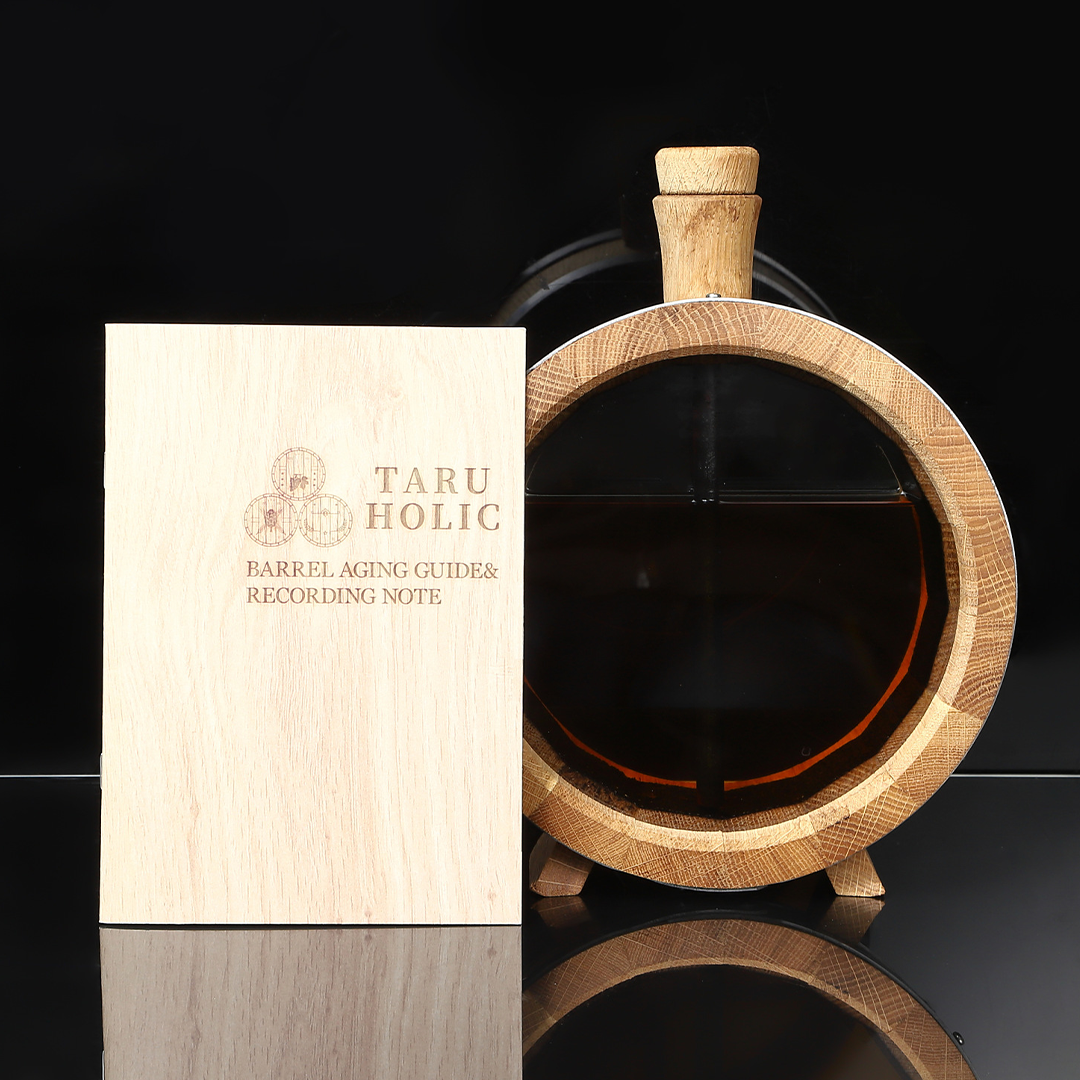 European Oak Flask Barrel, Real-Time Aging