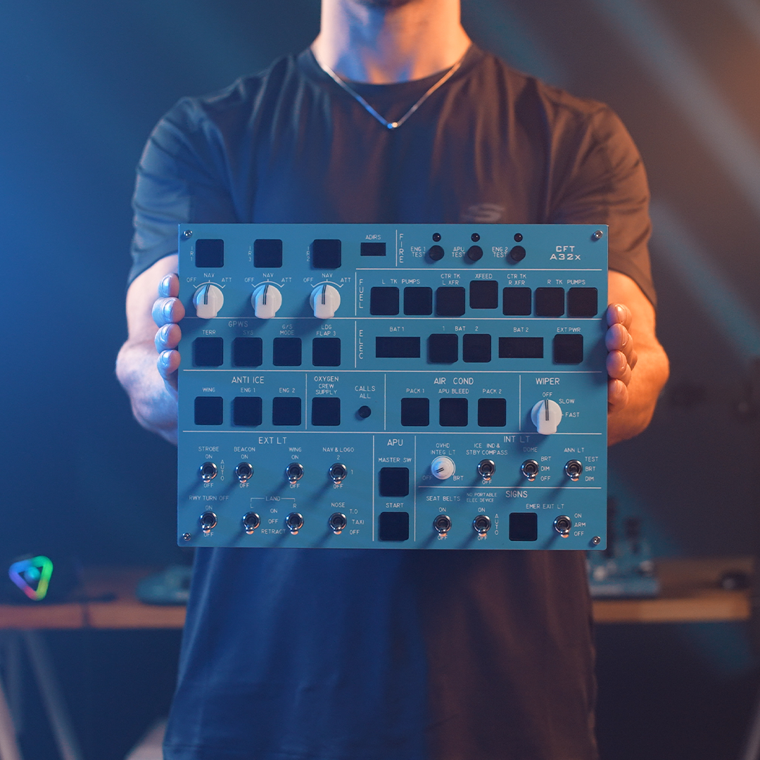 Airbus Overhead On Your Desk