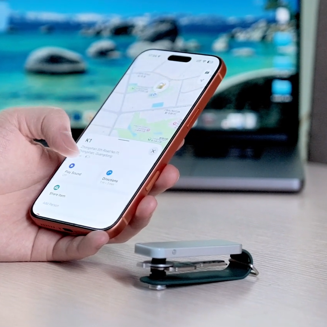 Key Organizer With Light, Find My + Find Hub