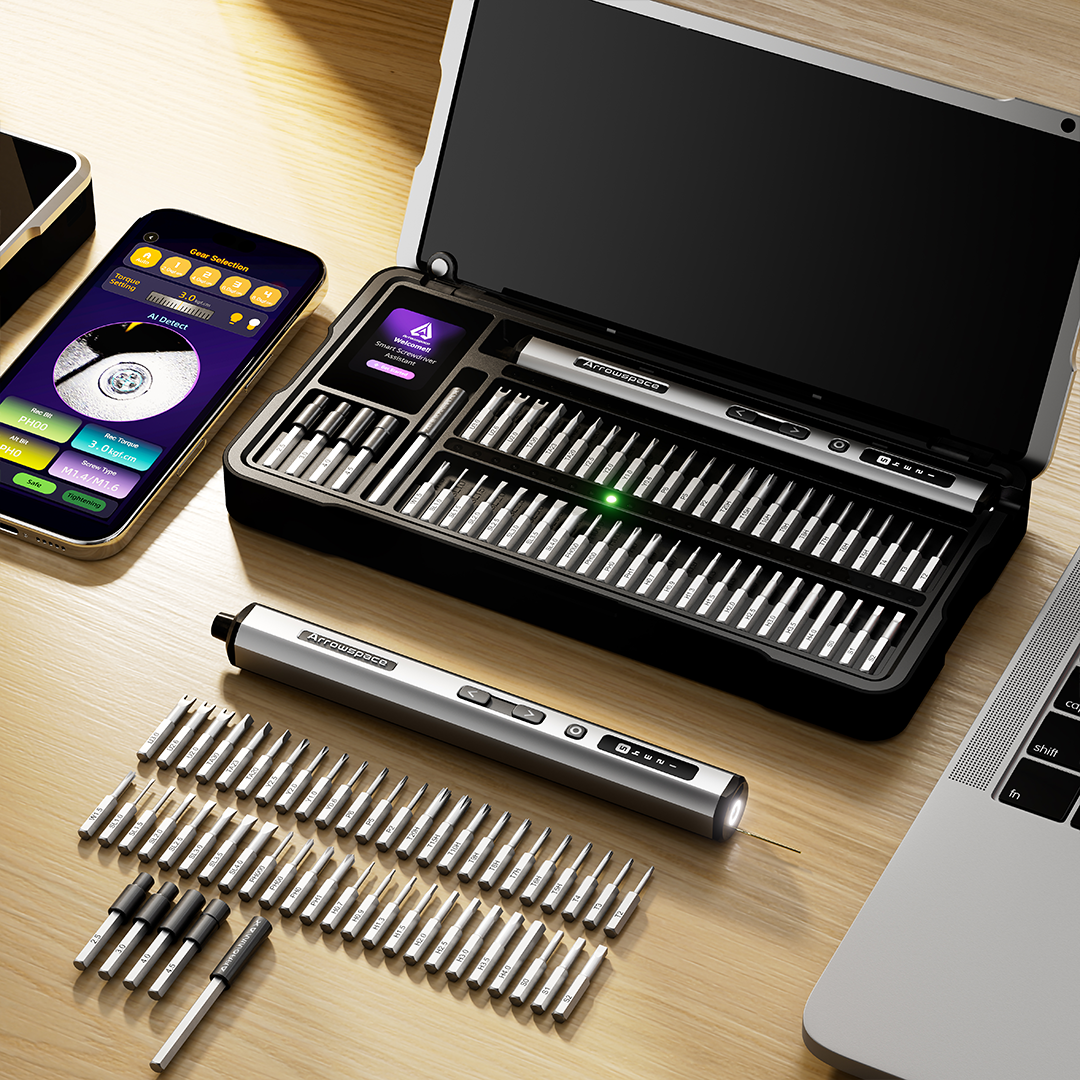 AI Screwdriver With Smart Bit Guidance