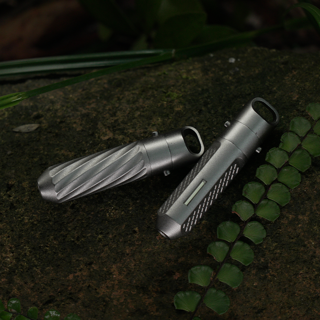 Titanium 6-in-1 Modular EDC Capsule