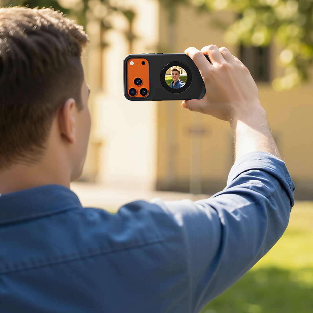 48MP Selfie Case For iPhone 17 Pro & Pro Max