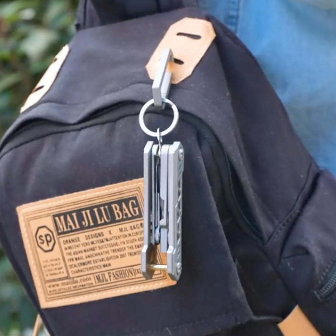 Precision-Crafted Titanium Multitool - sleek, Strong, and Modular