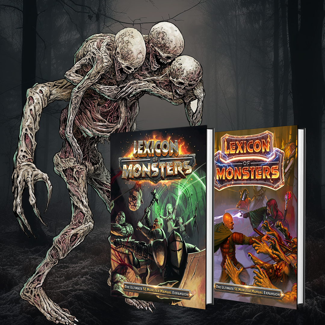 150+ 5E Monsters With Reactive Tactics