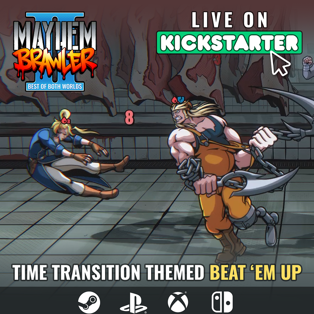 Modern Arcade Brawler With Time-Bending Action