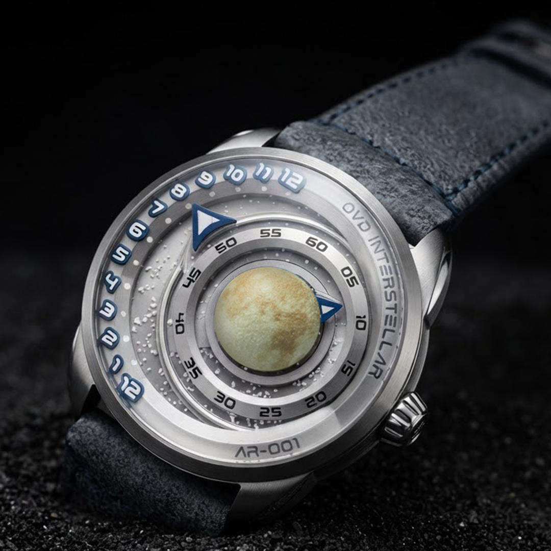 A Luminous Space-Inspired Watch