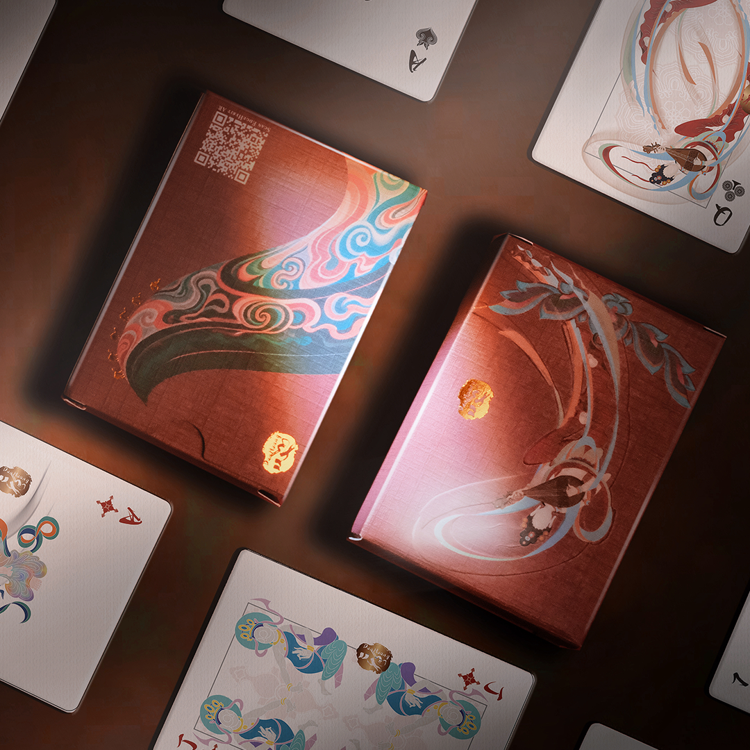 Dunhuang Mural Art Meets Premium Cardistry in One Deck